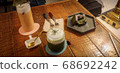 Cafe dessert set 68692242