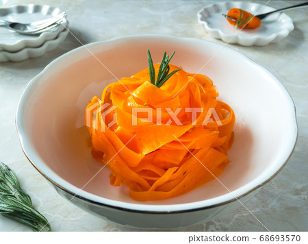 Carrot ribbon salad Carrot ribbon salad 68693570