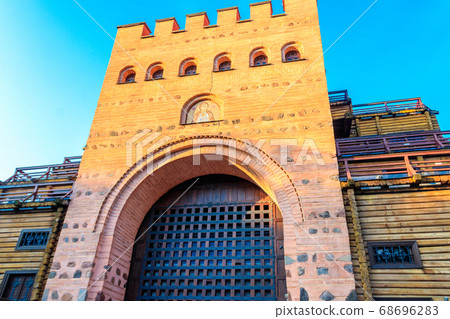 Golden Gate of Kiev. Famous landmark of Kyiv Golden Gate of Kiev. Famous landmark of Kyiv 68696283