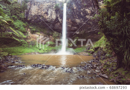 New Zealand waterfall 68697293