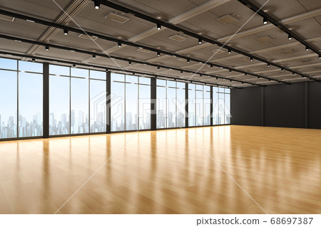 Empty room interior Empty room interior 68697387