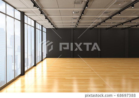 Empty room interior Empty room interior 68697388