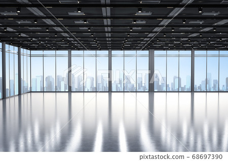 Empty room interior Empty room interior 68697390