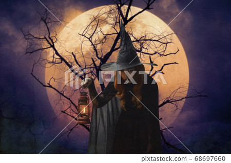 Halloween mystery concept Halloween mystery concept 68697660