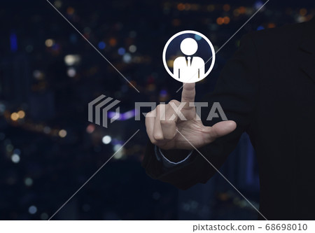 Business communication concept 68698010