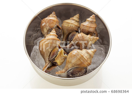 新鮮的土豆泥，蝦夷貽貝 68698364