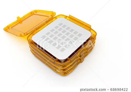 Photo of photomasks for photolithography process Photo of photomasks for photolithography process 68698422