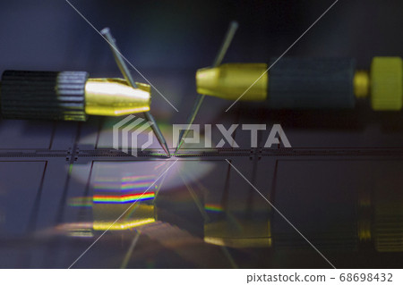 Manual probe system with needles for test of Manual probe system with needles for test of 68698432