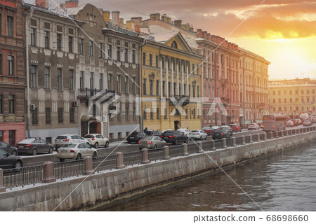 rivers and streets of St. Petersburg 68698660