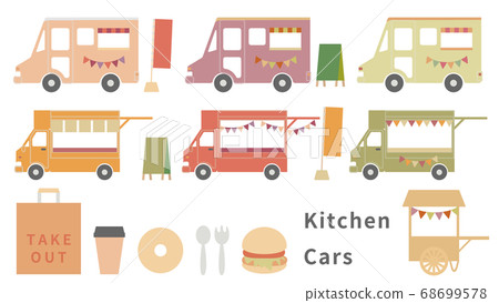 Kitchen car 3 types set 68699578