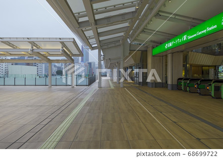 於2020年6月拍攝的清晨高輪門戶附近 於2020年6月拍攝的清晨高輪門戶附近 68699722