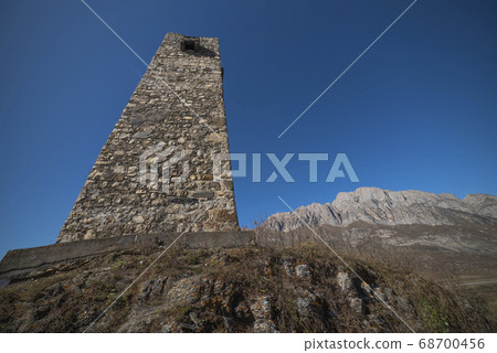 Medieval monument in Dargavs Medieval monument in Dargavs 68700456