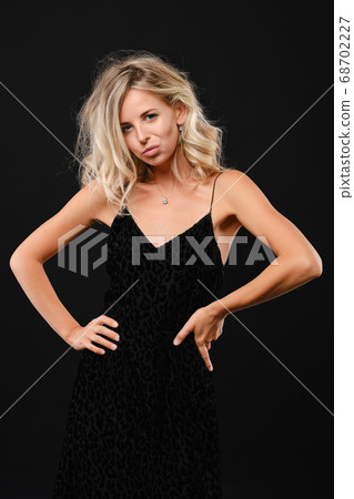 Young wooman looks skeptical 68702227