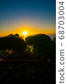 沖繩島的日落 68703004