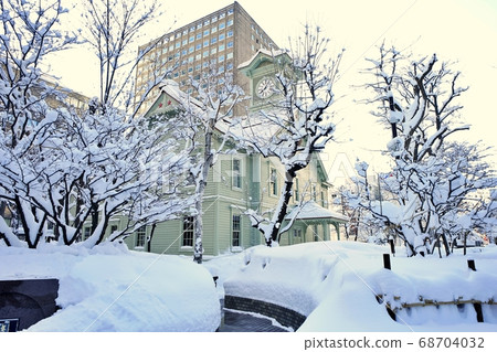 Sapporo clock tower 68704032
