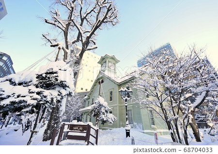 Sapporo clock tower 68704033