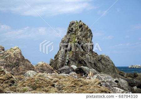 高知縣室戶市室戶開普敦礁長廊上的四國B子岩 68704310