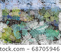 Bright abstract rectangular color background 68705946