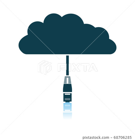 Network Cloud Icon 68706285