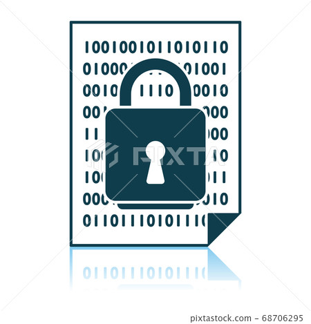 Data Security Icon Data Security Icon 68706295
