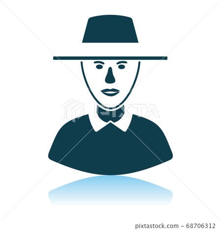 Cricket Umpire Icon 68706312