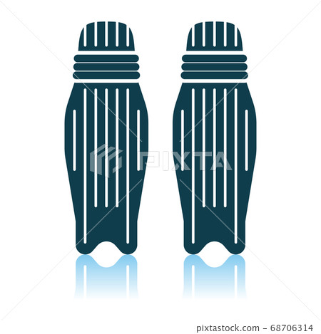 Cricket Leg Protection Icon Cricket Leg Protection Icon 68706314