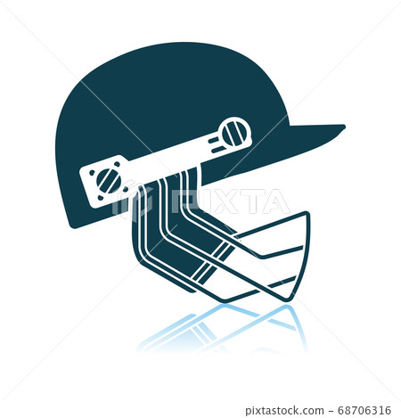 Cricket Helmet Icon Cricket Helmet Icon 68706316
