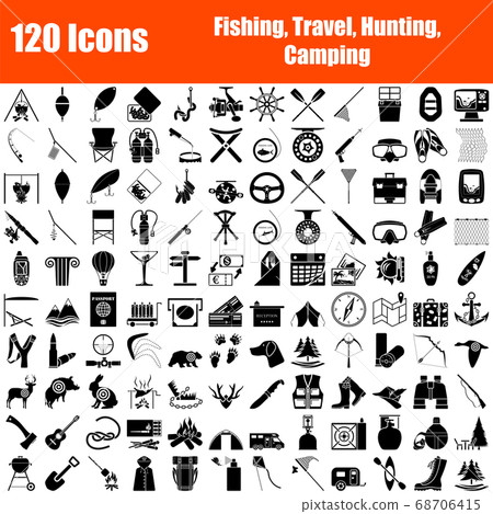 Set of 120 Icons - Stock Illustration [68706415] - PIXTA