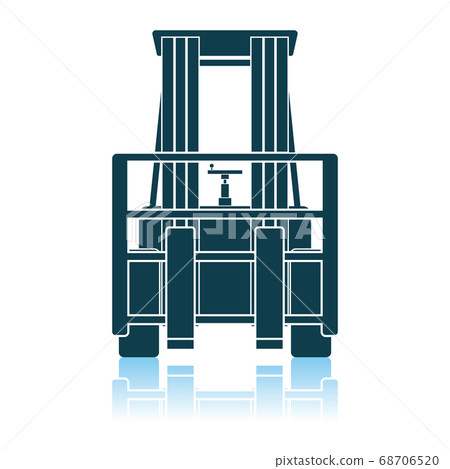 Warehouse Forklift Icon Warehouse Forklift Icon 68706520