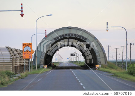 Hamasato parking shelter (Horonobe, Hokkaido) Hamasato parking shelter (Horonobe, Hokkaido) 68707016