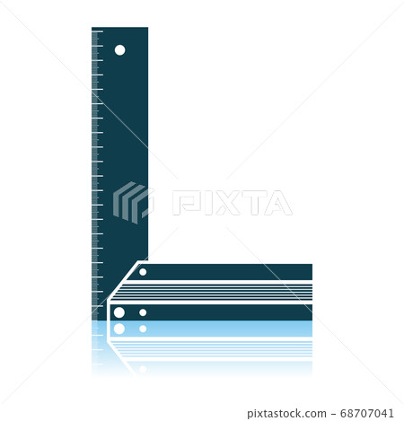 Setsquare Icon 68707041
