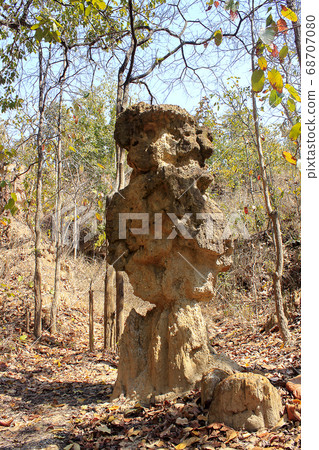 Soil erosion from water flow Soil erosion from water flow 68707080
