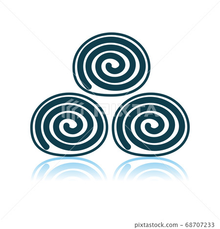 Towel Rolls Icon 68707233