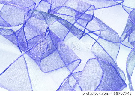 Background with ribbon, message card 68707745