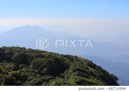 chiang rai doi inthanon peak in thailand, the highest mountain in thailand chiang rai doi inthanon peak in thailand, the highest mountain in thailand 68714846