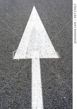 Street signs on the road 68715927