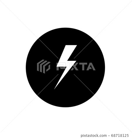 lightning bolt icon lightning bolt icon 68718125