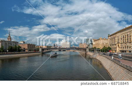 Beautiful panoramic views of Moscow. Beautiful panoramic views of Moscow. 68718845