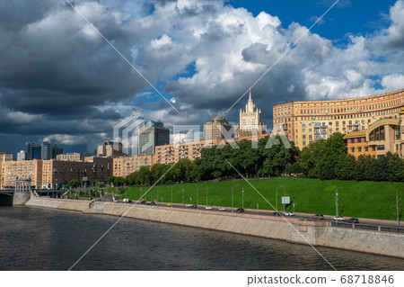 Beautiful Moscow cityscape. Panoramic view 68718846