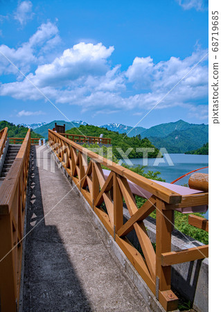 Yagisawa Dam, Lake Okutone Miharudai, Minakami Town, Gunma Prefecture Yagisawa Dam, Lake Okutone Miharudai, Minakami Town, Gunma Prefecture 68719685