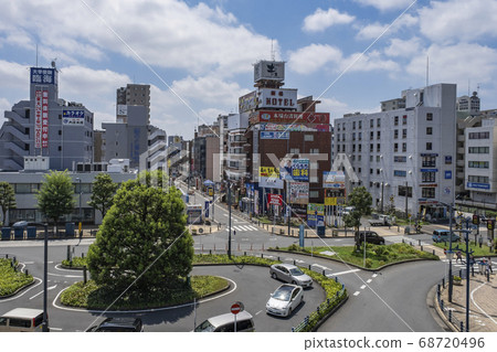 Urban landscape, cityscape in front of Shin-Matsudo Station, Matsudo City, Chiba Prefecture Urban landscape, cityscape in front of Shin-Matsudo Station, Matsudo City, Chiba Prefecture 68720496