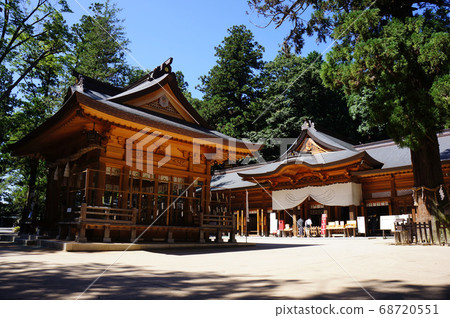 參觀穗高神社的神樂和禮拜堂的人 68720551