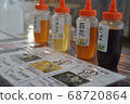 Comparing eating honey 68720864