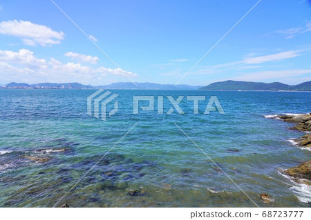 Kagawa prefecture, tip of Yashima, nose of Nagasaki 68723777