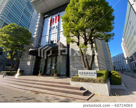 New Year's Day Tokyo Stock Exchange 2020 Photographed 68724063
