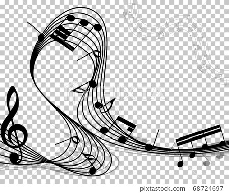 notes staff - Stock Illustration [68724697] - PIXTA