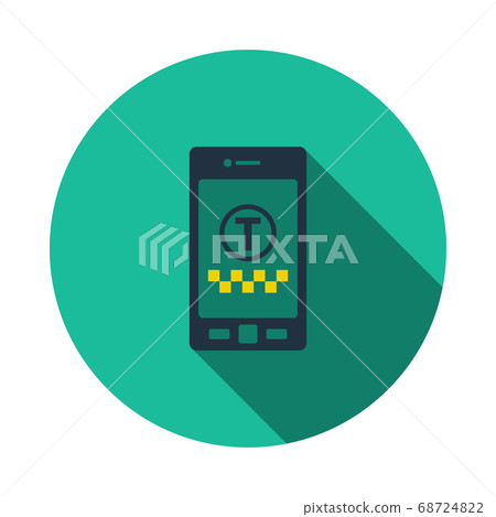 Taxi Service Mobile Application Icon Taxi Service Mobile Application Icon 68724822