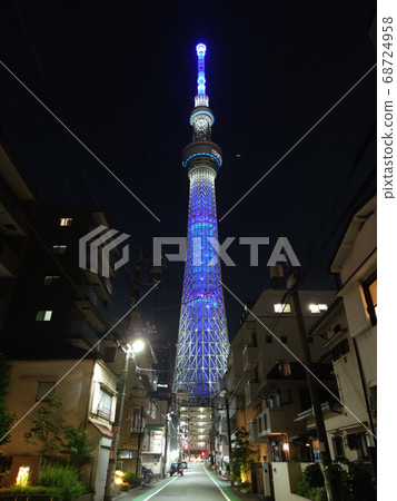 東京天空樹夜景 東京天空樹夜景 68724958