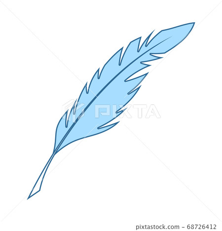 Writing Feather Icon Writing Feather Icon 68726412