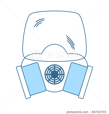 Icon Of Chemistry Gas Mask Icon Of Chemistry Gas Mask 68726703